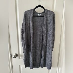 Long Knit Grey Old Navy Caridagn